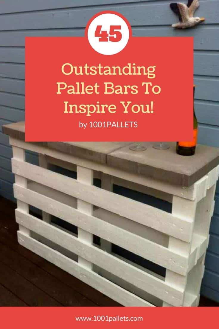 45 Amazing Bars Made From Pallet Wood For Your Inspiration