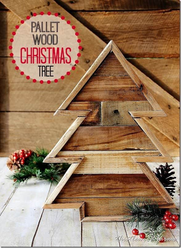 65 Pallet Christmas Trees Holiday Pallet Decorations 65 Pallet Christmas Trees Holiday Pallet Decorations