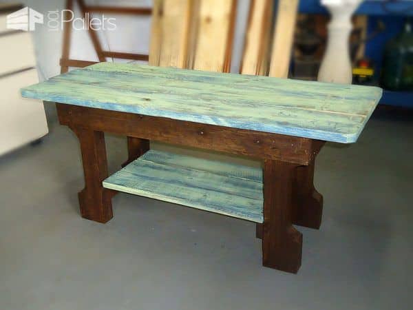 Shabby Chic Pallet Coffee Table Pallet Coffee Tables 