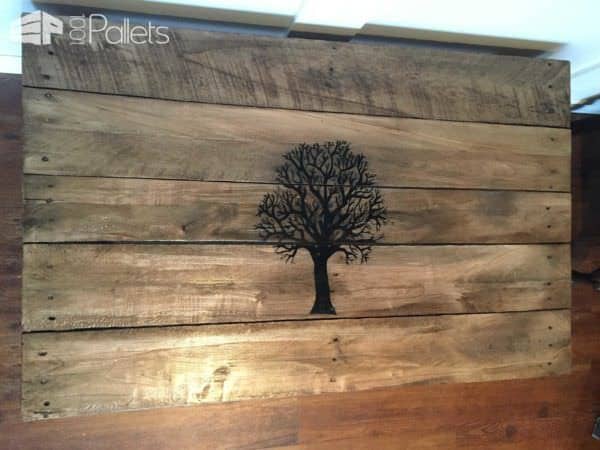 Fall Tree Pallet Coffee Table Pallet Coffee Tables Fall Tree Pallet Coffee Table