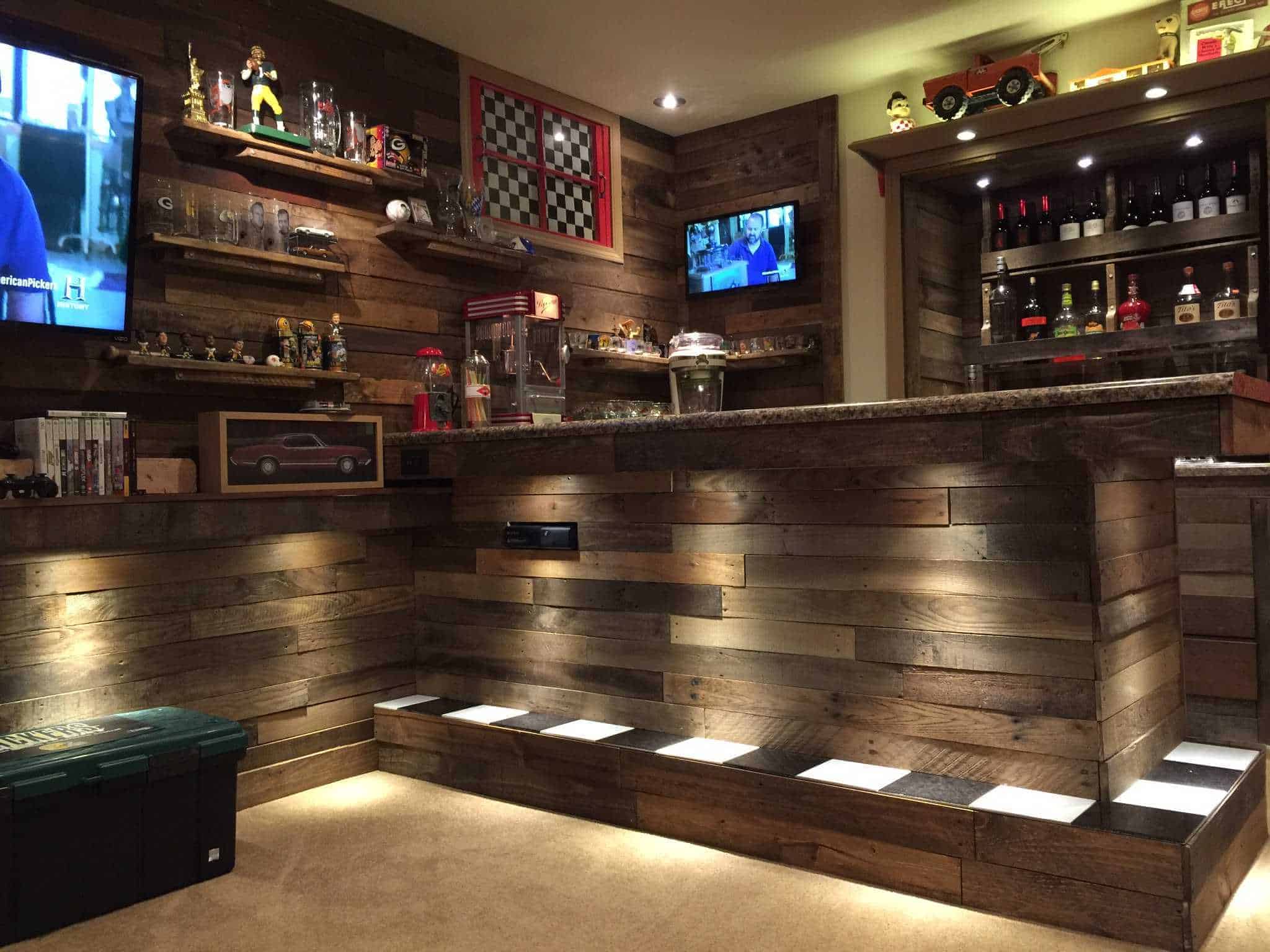 Pallet Basement • 1001 Pallets