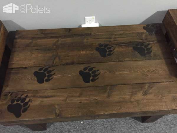 Bear Claw Coffee Table & End Tables Pallet Coffee Tables 1001pallets.com-bear-claw-coffee-table-and-end-tables2