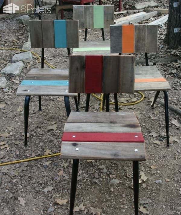 Reused Furniture how i reused pallet boards to refurbish vintage school chairs Reused Furniture how i reused pallet boards to refurbish vintage school chairs