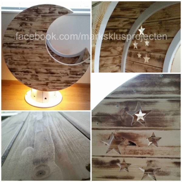 My Version of a Moon Cradle Pallet Furniture My Version of a Moon Cradle Pallet Furniture