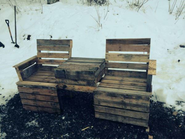 Pallet Bench Pallet Benches, Pallet Chairs & Stools Pallet Furniture 