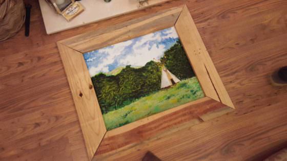 Pallet Picture Frame • 1001 Pallets
