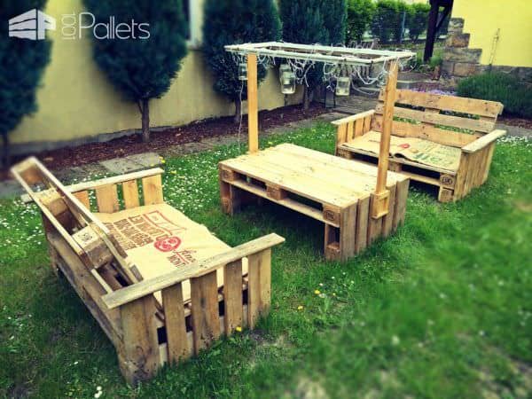 Pallets Garden Funiture Lounges & Garden Sets 
