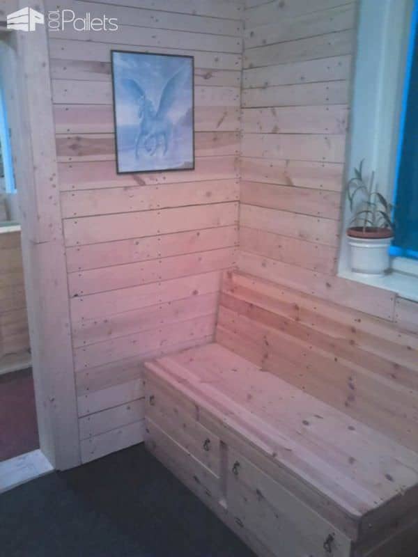 All My Furniture Is Made out of Pallets Pallet Cabinets & Wardrobes 
