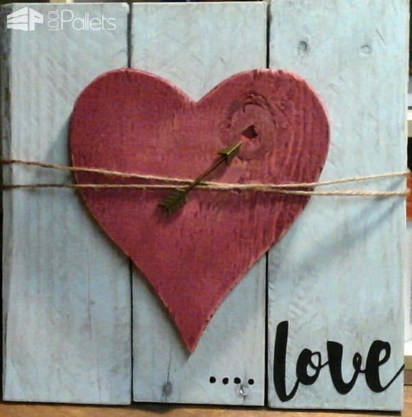 Crafts Out Of Recycled Pallet Wood Pallet Wall Decor & Pallet Painting 