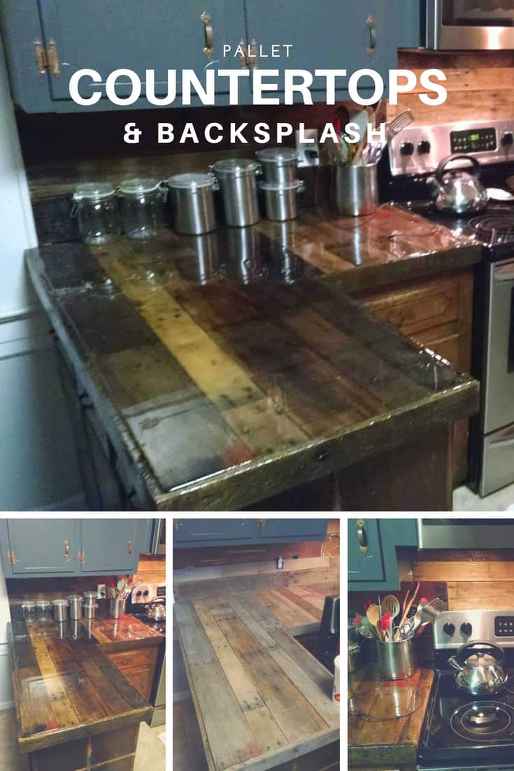 Pallet Countertops Backsplash 1001 Pallets