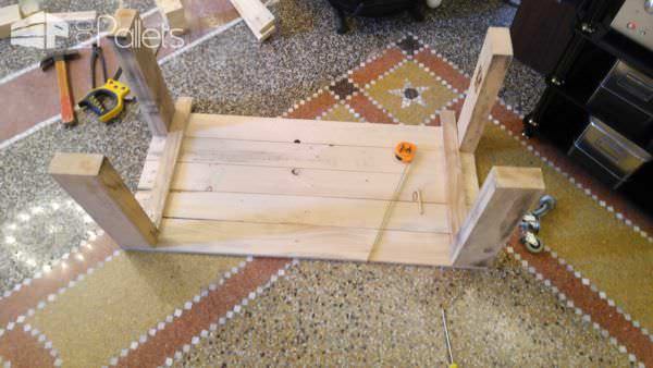 Tv Stand Out of 2 Pallets Pallet TV Stand & Rack 1001pallets.com-home-theatre1