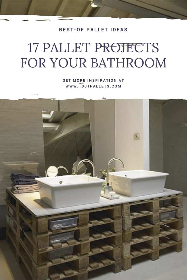 17 Rustic Bathroom Ideas You Can Make With Pallet Wood 1001 Pallets 17 Rustic Bathroom Ideas You Can Make With Pallet Wood 1001 Pallets