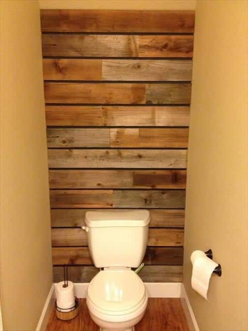 17 Pallet Projects You Can Make for Your Bathroom6