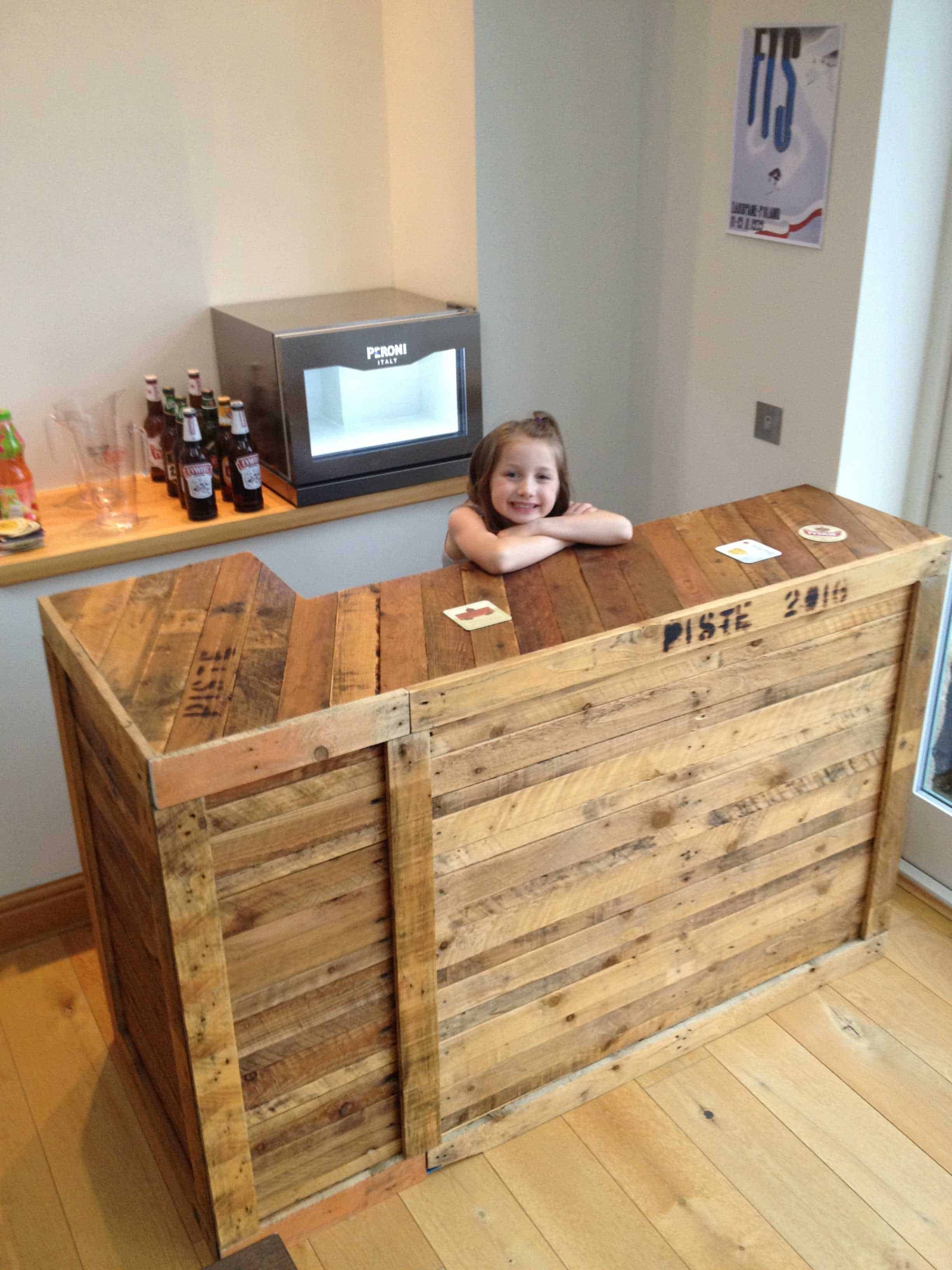 Diy: Pallet Bar Idea • 1001 Pallets