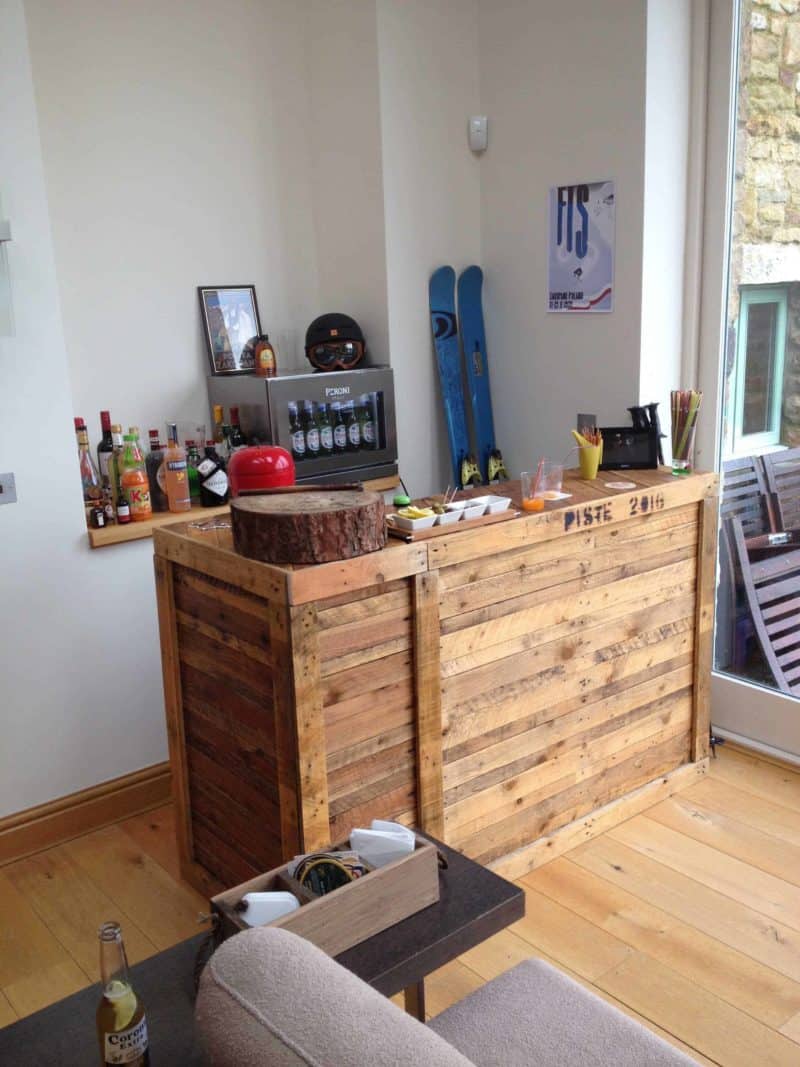 Diy: Pallet Bar Idea • 1001 Pallets