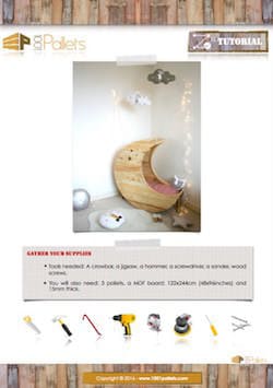 Pallet Half-Moon Cradle English Tutorials Furniture Pallet Half-Moon Cradle English Tutorials Furniture