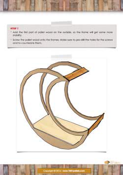 Pallet Half-Moon Cradle English Tutorials Furniture Pallet Half-Moon Cradle English Tutorials Furniture
