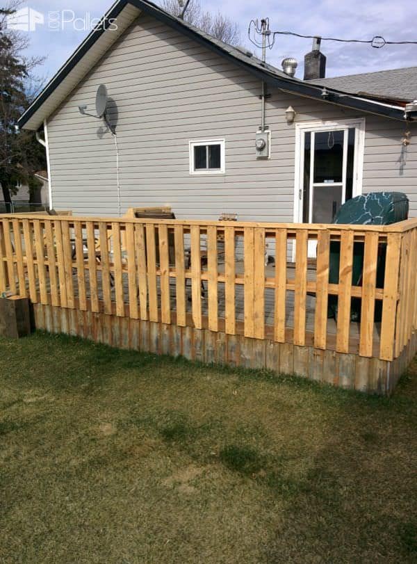 Outside Pallet Deck Pallet Terraces & Pallet Patios 1001pallets.com-outside-deck1