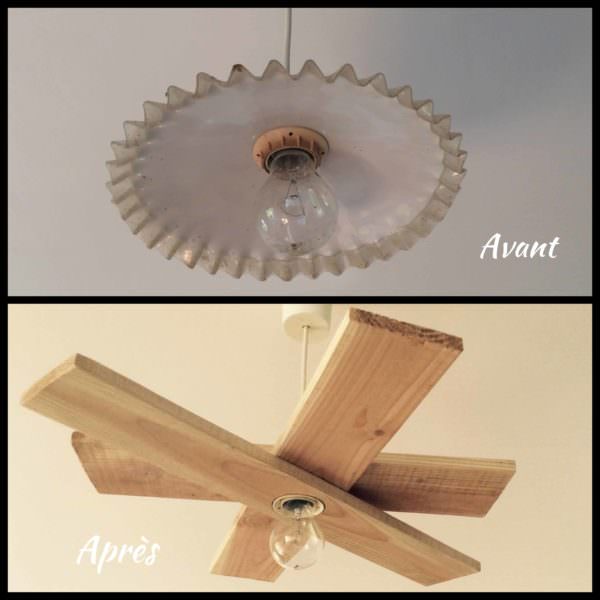 Abat Jour En Palettes / Suspended Pallet Lampshade Pallet Lamps & Lights Abat Jour En Palettes / Suspended Pallet Lampshade Pallet Lamps & Lights