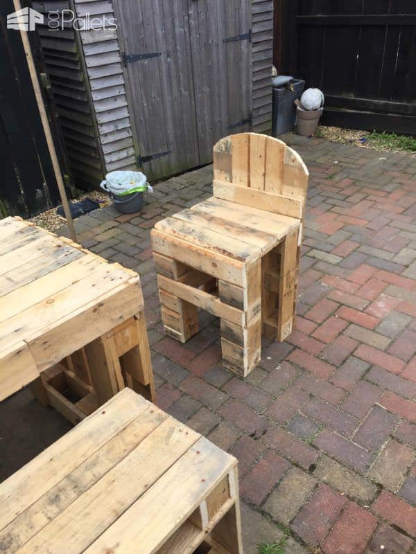 Patio Table & Bench Seats Pallet Benches, Pallet Chairs & Stools 1001pallets.com-patio-table-and-bench-seats2