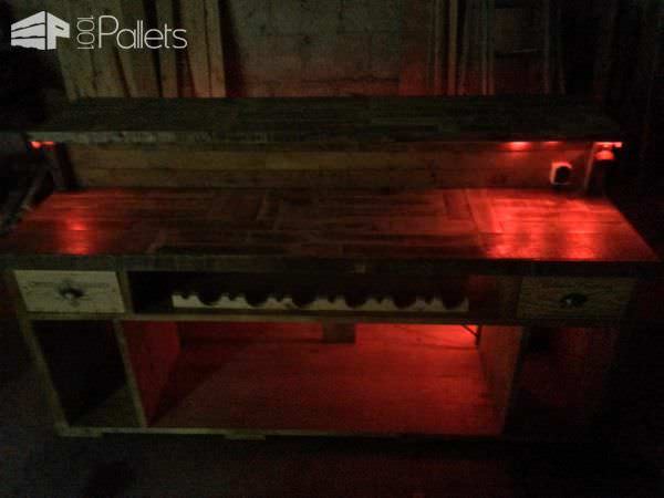 Amazing Bar From Pallet Wood Pallet Bars 