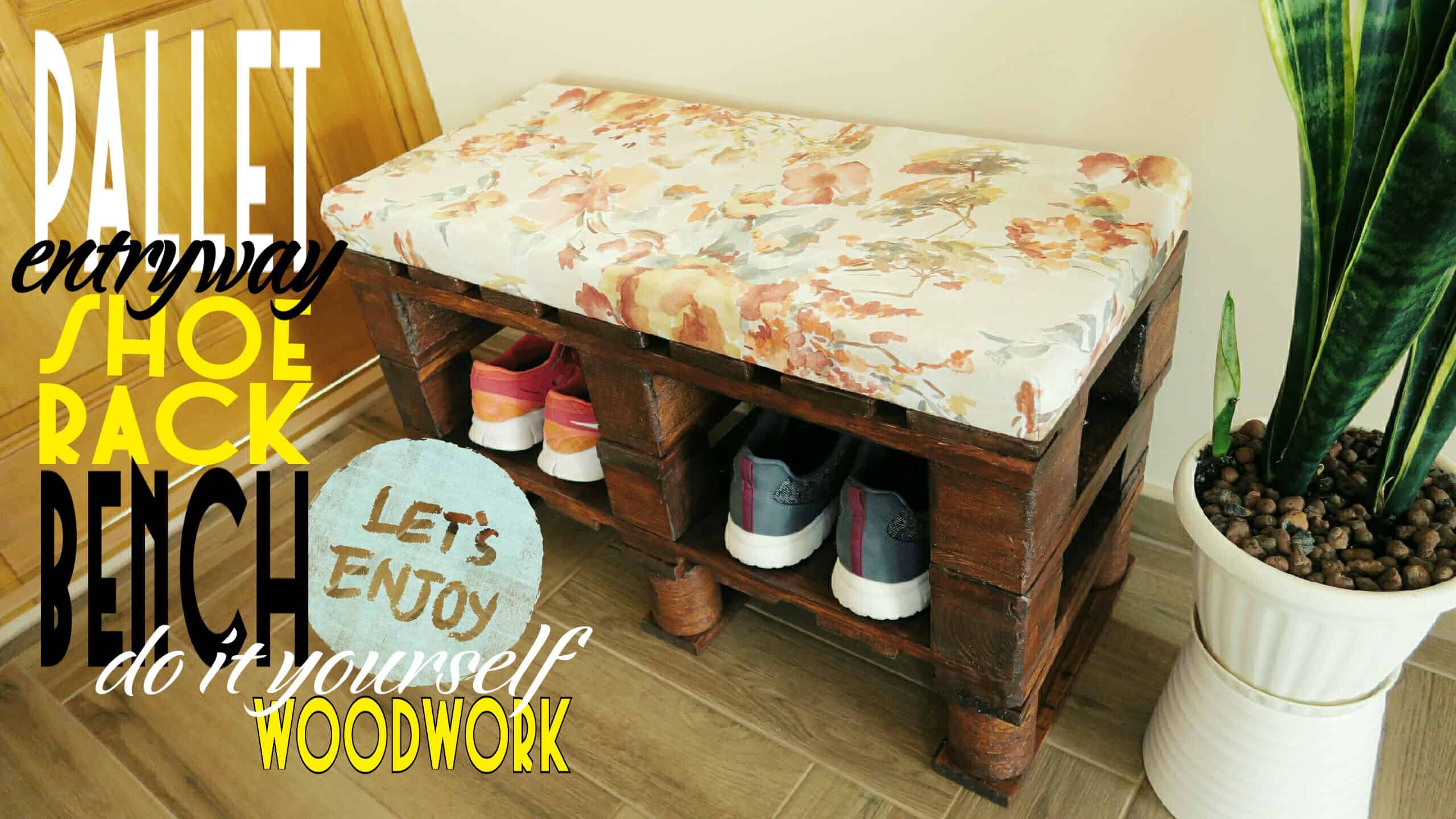 Fun Diy Pallet Bench Shoe Rack 1001 Pallets