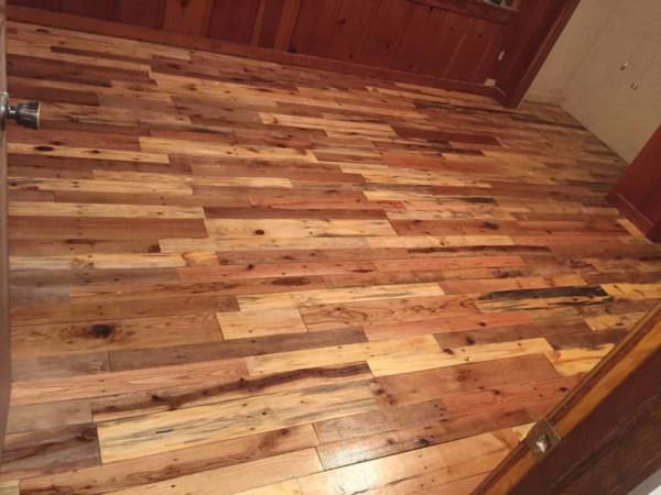 Pallet Wood Floors Two Ways 1001 Pallets