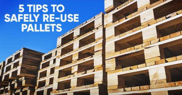 5 Easy Steps to Know If Your Wooden Pallets Are Safe to Reuse for Your Projects Other Pallet Projects 