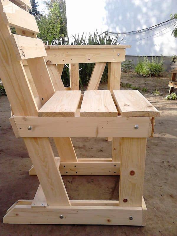 Pallet Wood Garden Dining Set 2