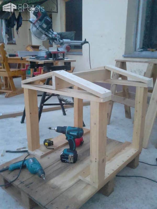 Pallet Dog House 2