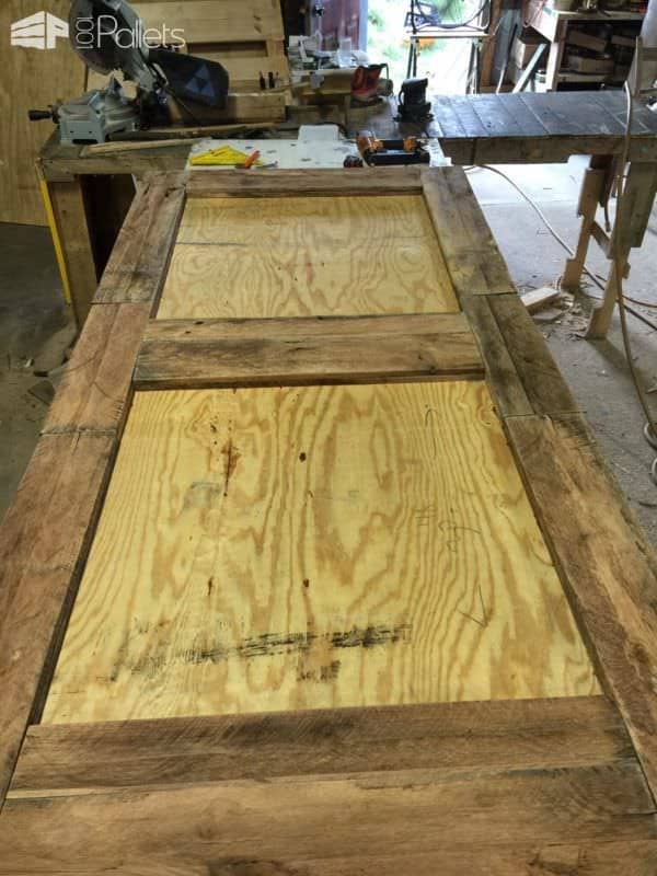 Prodigious Pallet Barn Door Set4