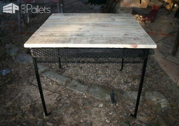 1001pallets.com-Gorgeous Pallet Table Set2