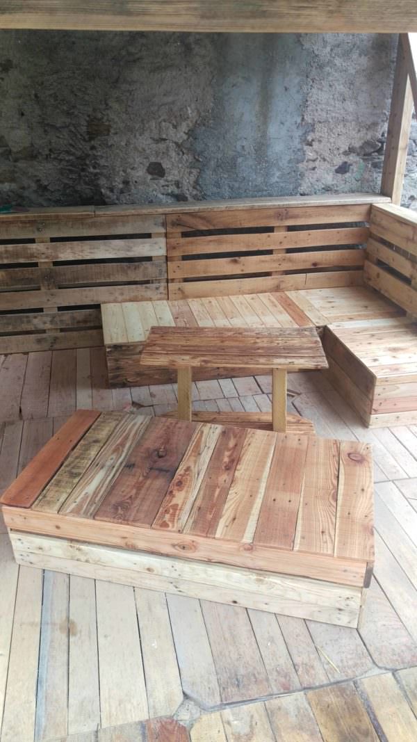 Pallet Terrace Set9