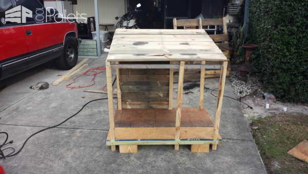 Deluxe Pallet Canine Cabin2