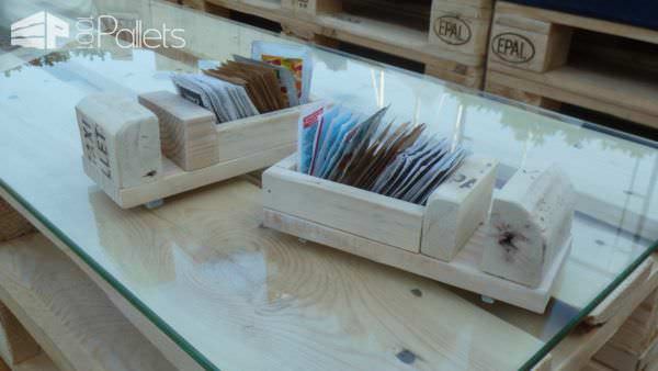 Pallet Wood Sugar Packet Holders5