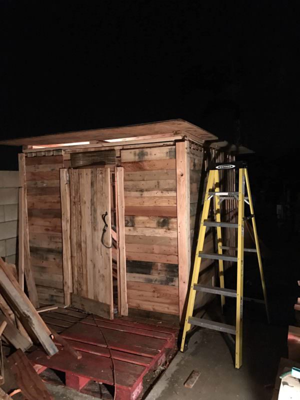 Pallet Storage Shed/Cabin2