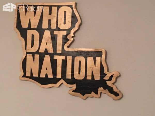 Who Dat Nation Pallet Wall Art2