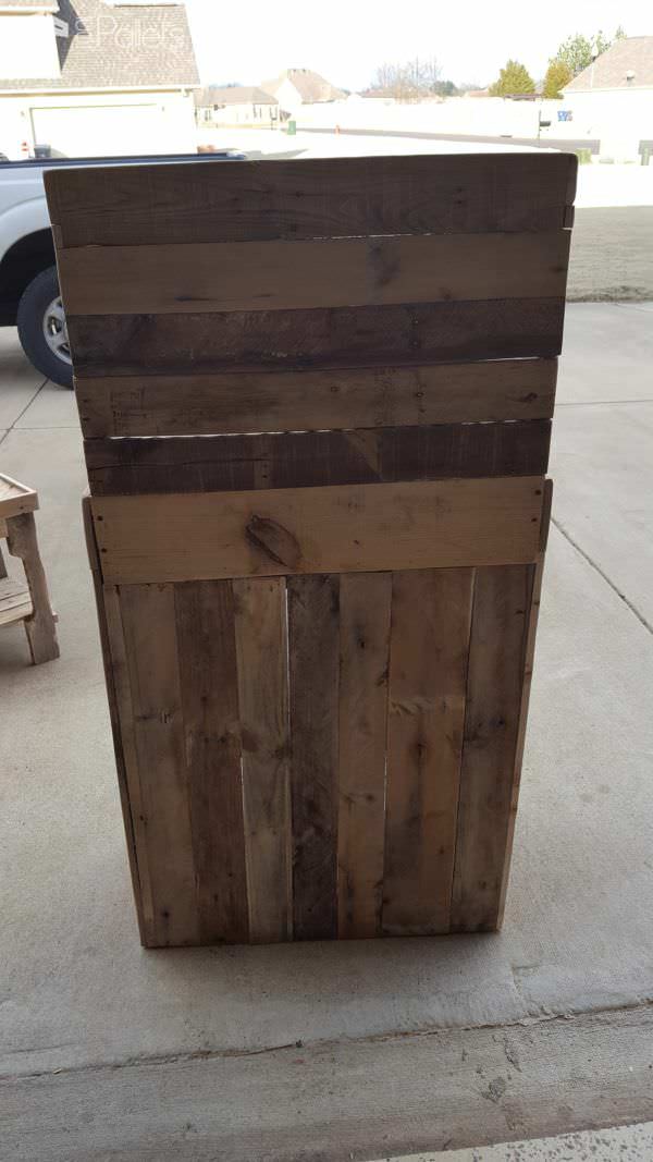 Get Your Grow On: Back Porch Pallet Gardeners Hutch Pallet Planters & Compost Bins 