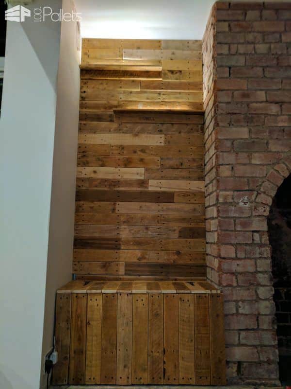 Feature Walls Using Pallets8