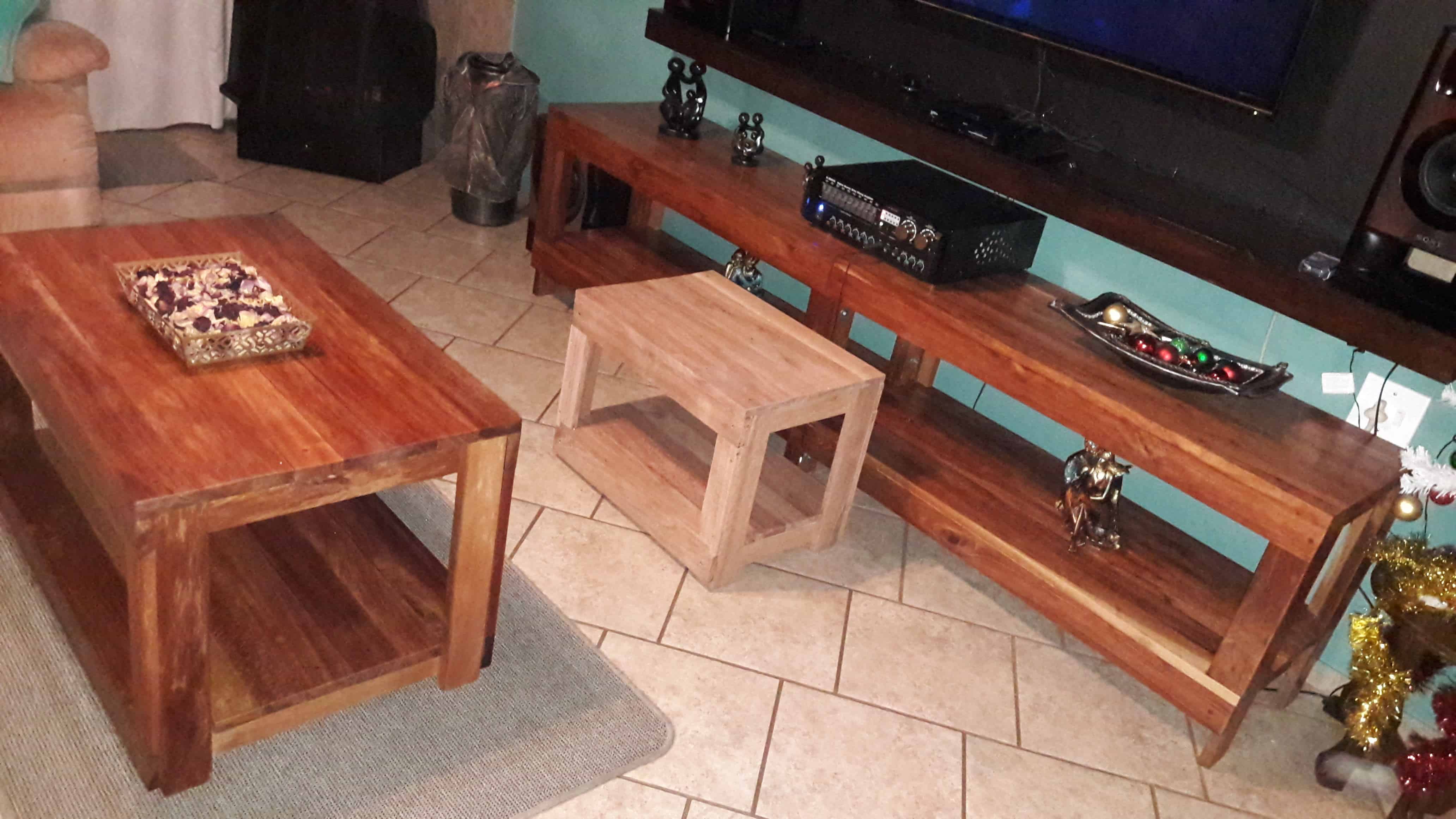 Pallet Living Room Table Trio • 1001 Pallets