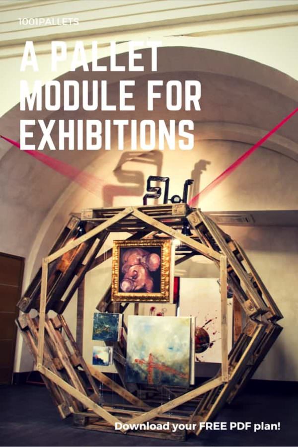 A Pallet Module For Exhibitions (Esagomo) English Tutorials A Pallet Module For Exhibitions (Esagomo) English Tutorials