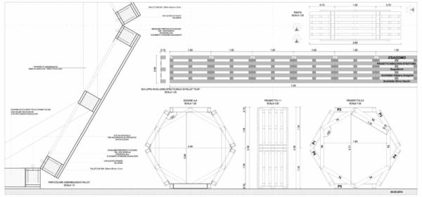 A Pallet Module For Exhibitions (Esagomo) English Tutorials A Pallet Module For Exhibitions (Esagomo) English Tutorials