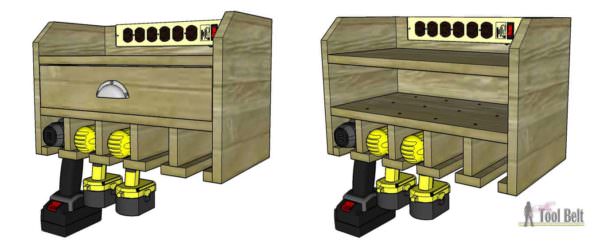 Brilliant Cordless Tool Station You Can Make English Tutorials Furniture Brilliant Cordless Tool Station You Can Make English Tutorials Furniture