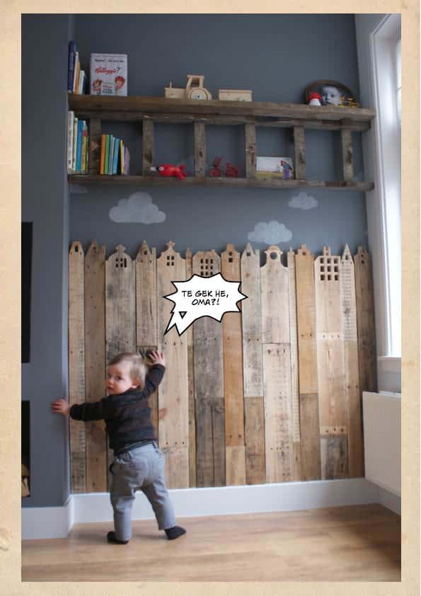 Pallet Corner For Kids Bedroom English Tutorials Home décor Pallet Corner For Kids Bedroom English Tutorials Home décor