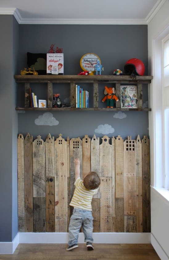 Pallet Corner For Kids Bedroom English Tutorials Home décor Pallet Corner For Kids Bedroom English Tutorials Home décor