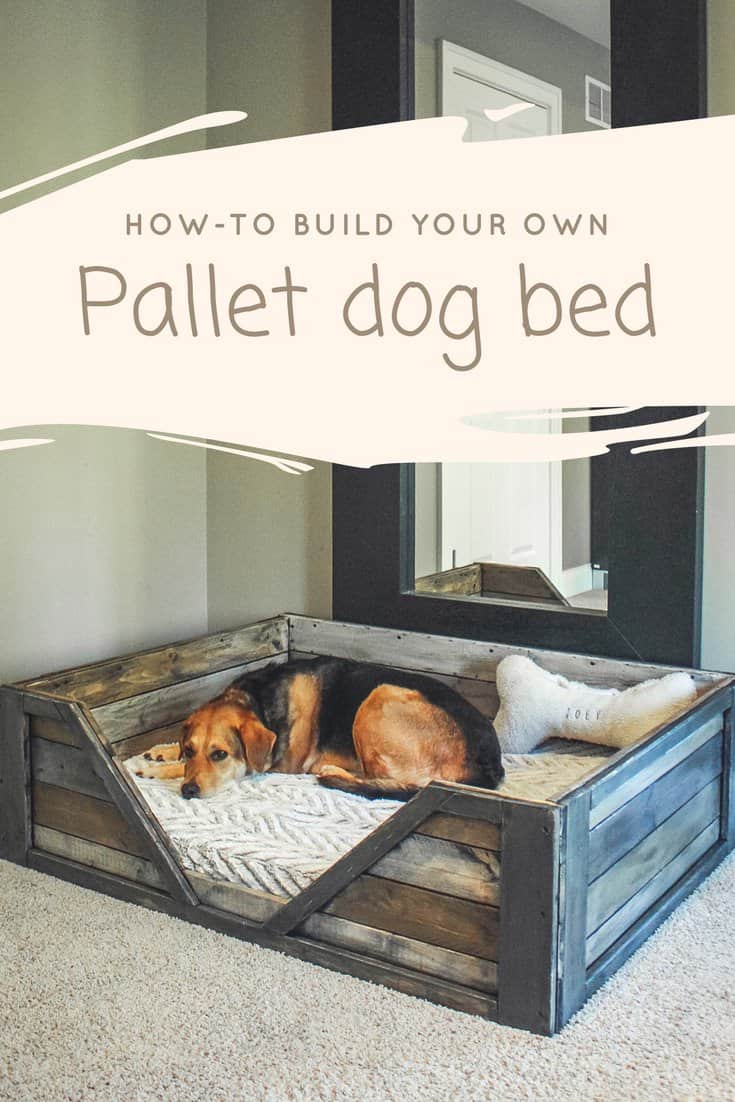 DIY PDF Tutorial Pallet Dog Bed • 1001 Pallets • FREE DOWNLOAD