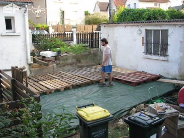 Terrasse En Palettes Recyclées Garden Tutoriels Français Terrasse En Palettes Recyclées Garden Tutoriels Français