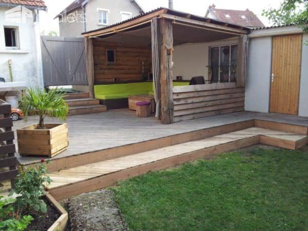 Terrasse En Palettes Recyclées Garden Tutoriels Français Terrasse En Palettes Recyclées Garden Tutoriels Français