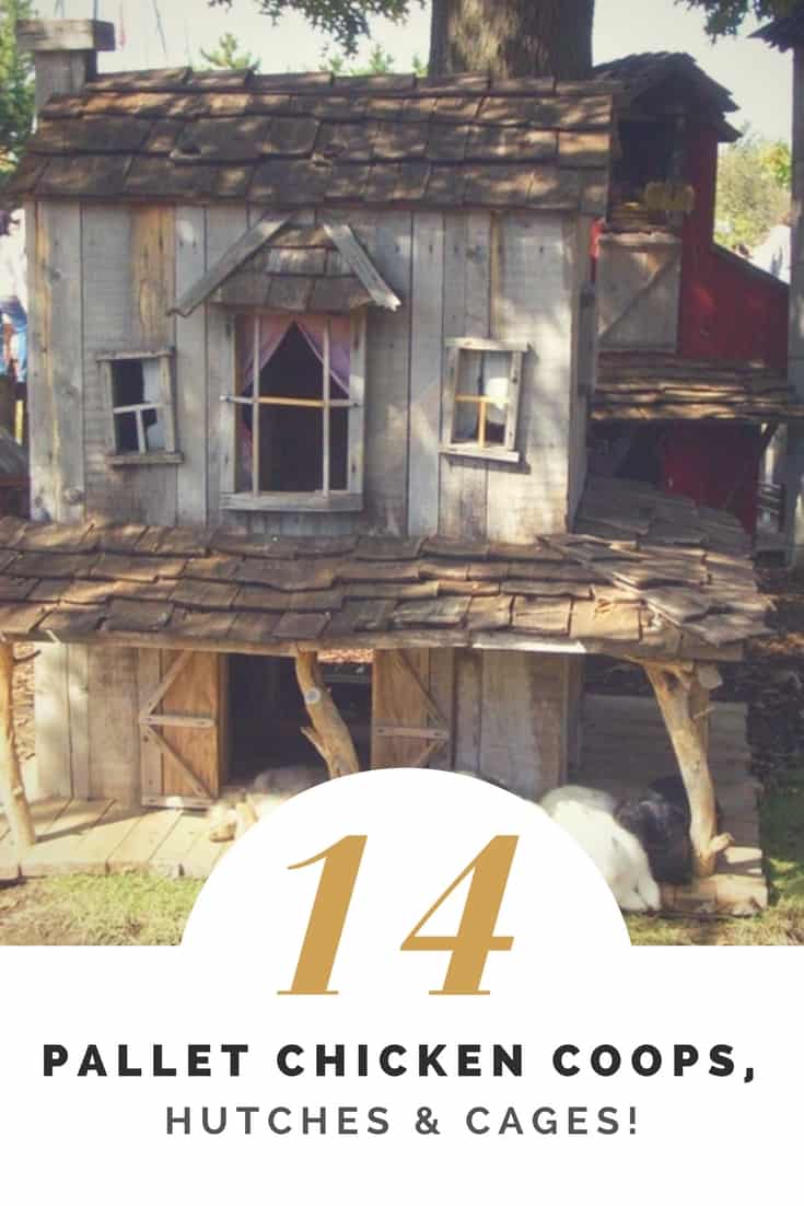 Spring Fling Our 14 Best Pallet Chicken Coops Hutches Cages