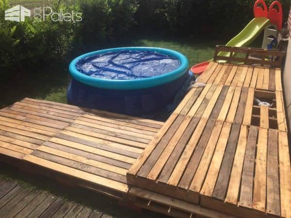 24 Ideas To Make Your Outdoor Living Areas Spectacular Using Pallets Lounges & Garden Sets Pallet Terraces & Pallet Patios 